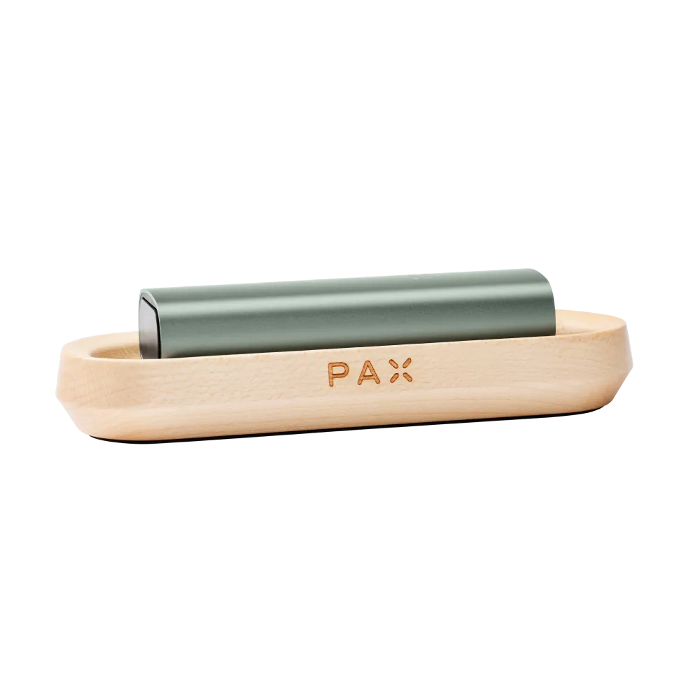 Estación de Carga de Madera Pax Maple (sin cargador) 2 Estación de carga de madera Pax Maple con cargador Mini USB