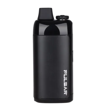 Vaporizador Pulsar Chorus negro - vista lateral