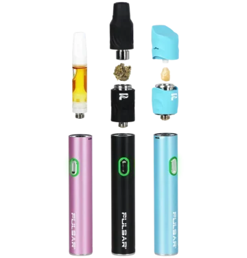 Vaporizador Pulsar Delta 3 en 1 8 Pulsar Delta 3 en 1 - usos cartucho hierba y concentrados