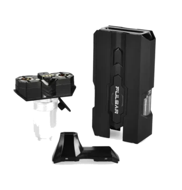 Pulsar Duplo Cart H2O Doble Cartucho 510 7 Pulsar Duplo Cart H2O desarmado: cargador magnético de cartuchos y adaptador para bong 14/19 mm