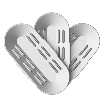 Pack de 3 rejillas para horno Pax Flow — repuesto original