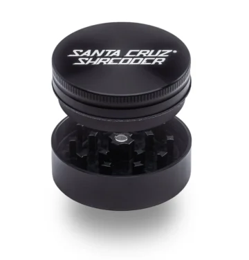Moledor Santa Cruz Shredder 2 piezas 54mm negro - aluminio anodizado grado médico