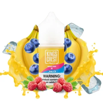 SALT King Crest Fruits Banana Berry Ice