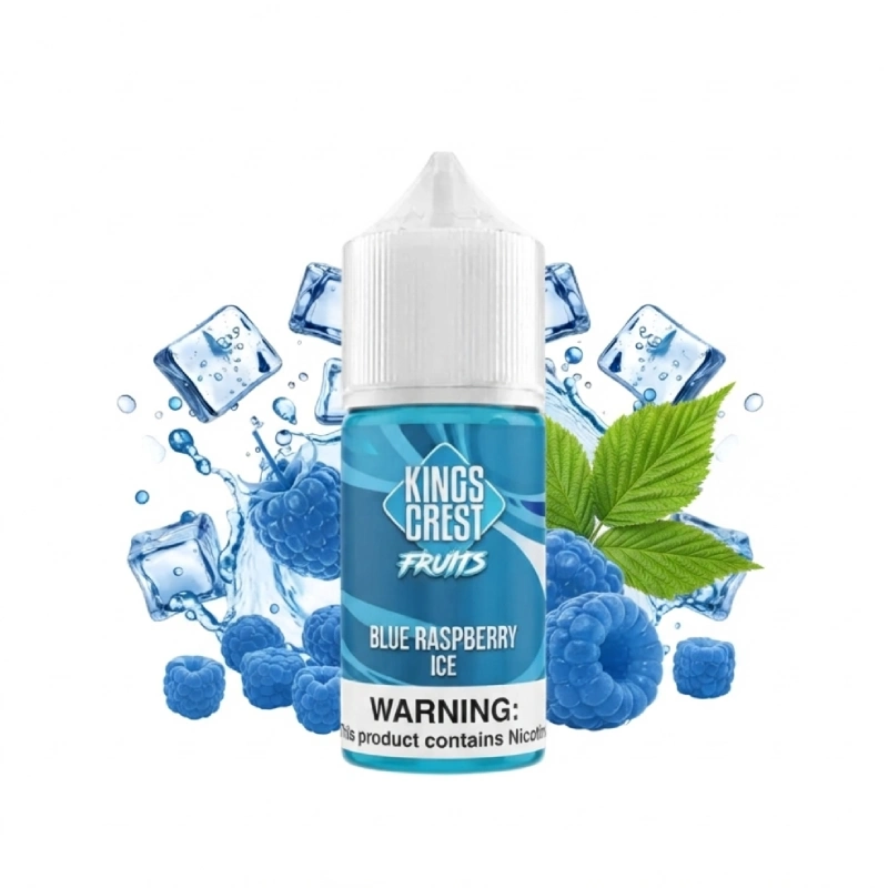 SALT King Crest Fruits Blue Raspberry Ice 3 SALT King Crest Fruits Blue Raspberry Ice