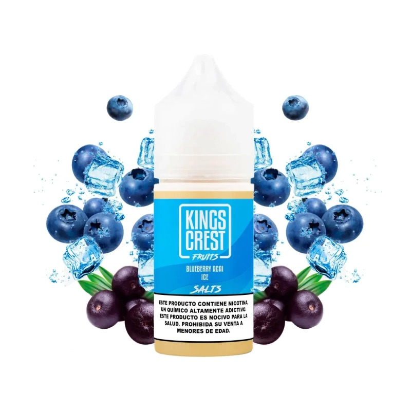 SALT King Crest Fruits Blueberry Acai 3 SALT King Crest Fruits Blueberry Acai