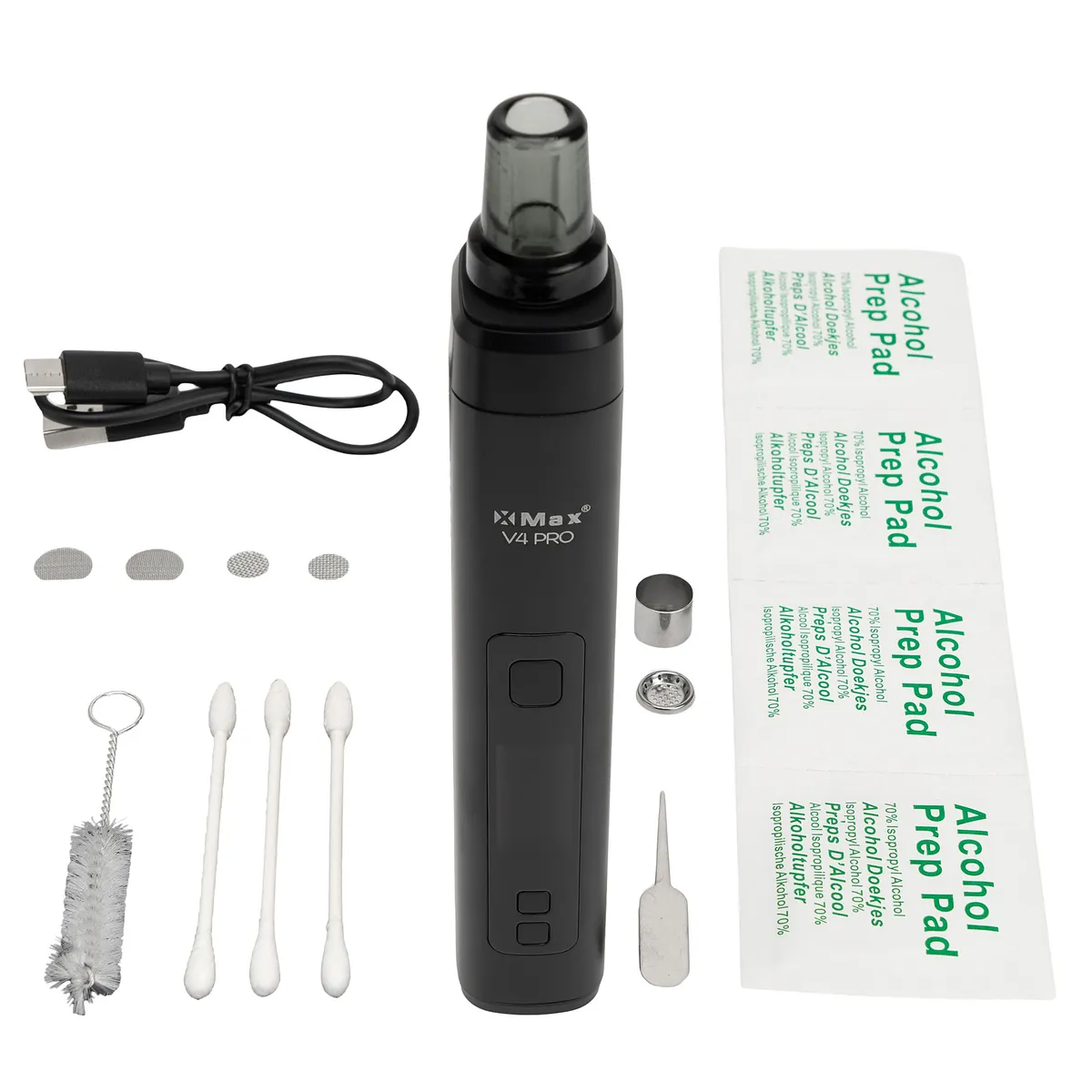 Vaporizador Xmax V4 Pro Kit 24 Contenido de la caja del Xmax V4 Pro
