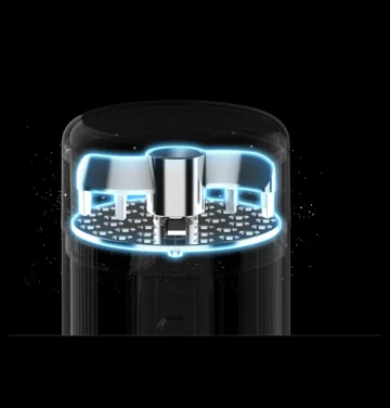 Moledor Yocan Veke 8 Moledor Yocan Veke - detalle aspas zinc